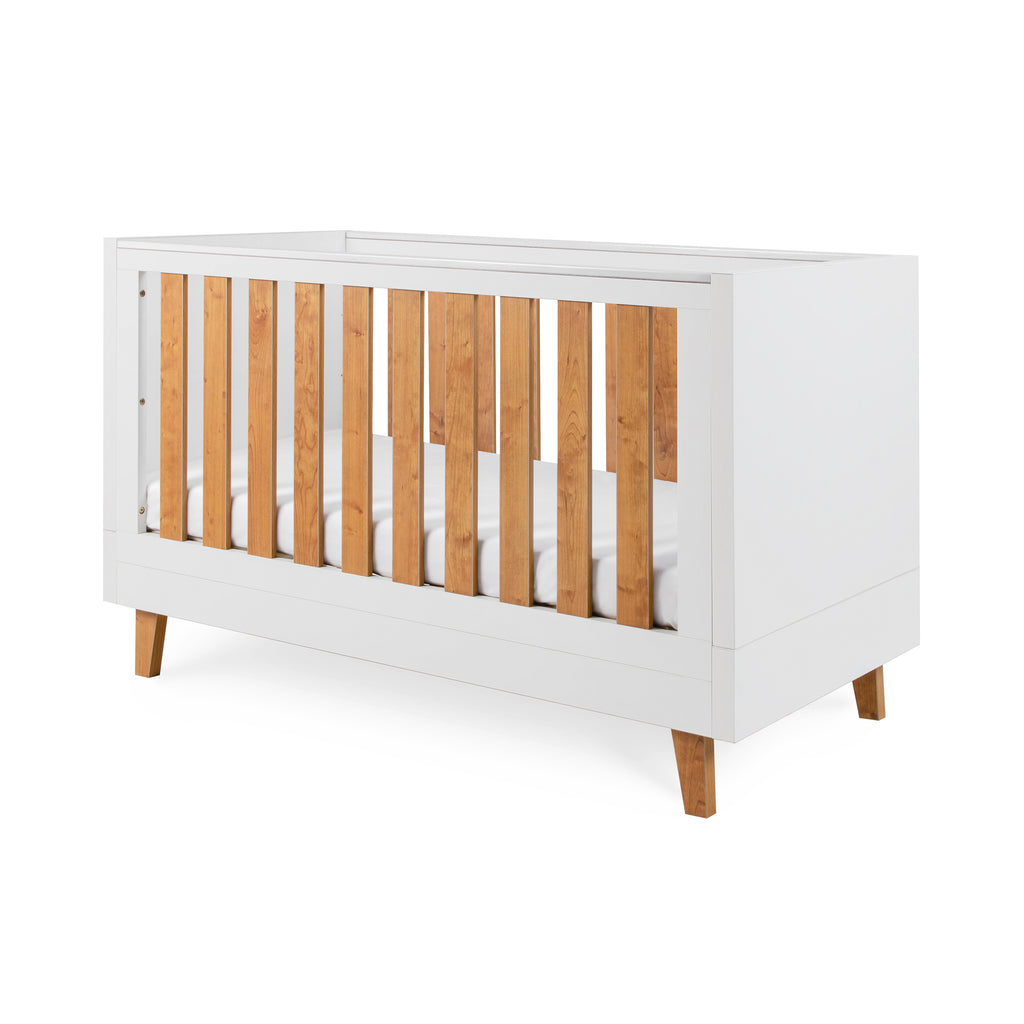 Tutti Bambini Como 2 Piece Room Set - White & Rosewood