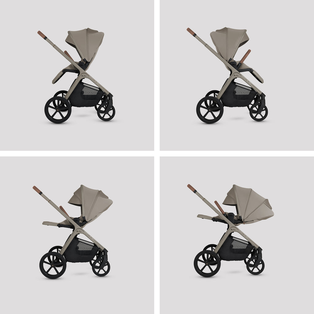 Silver Cross Cove Pushchair Pebble 360 Pro2 Bundle | Champagne