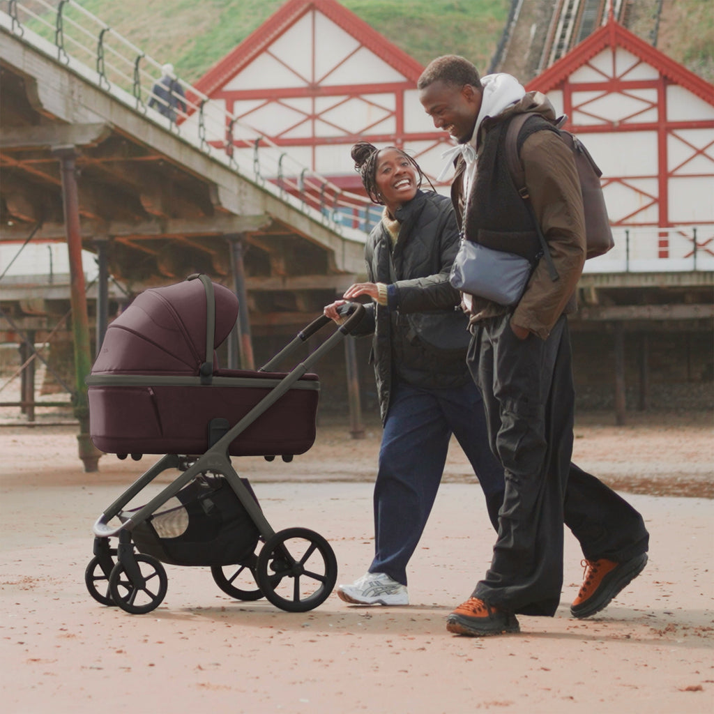 Silver Cross Cove Pushchair Cloud T Bundle | Damson
