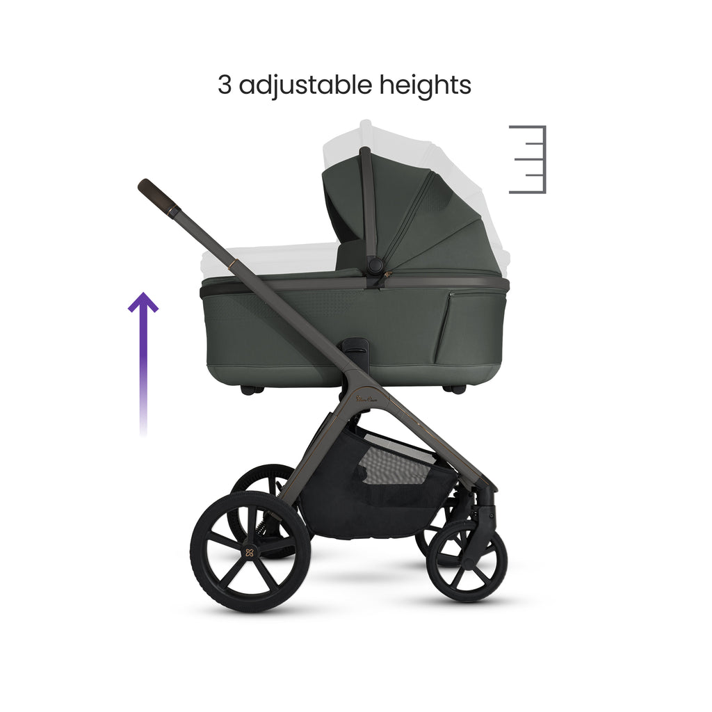 Silver Cross Cove Pushchair Pebble 360 Pro2 Bundle | Pewter - Beautiful Bambino
