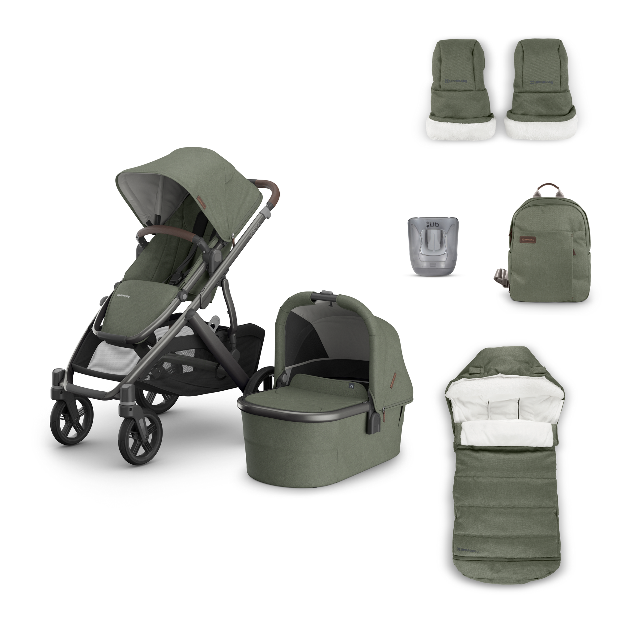 uppababy vista v2 stroller hazel Uppababy VISTA V3 Pushchair Bundle