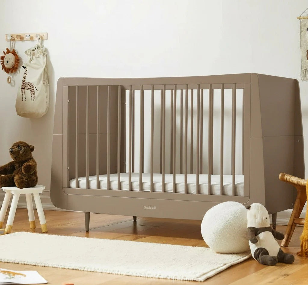 SnuzKot Skandi Cot Bed | Mocha