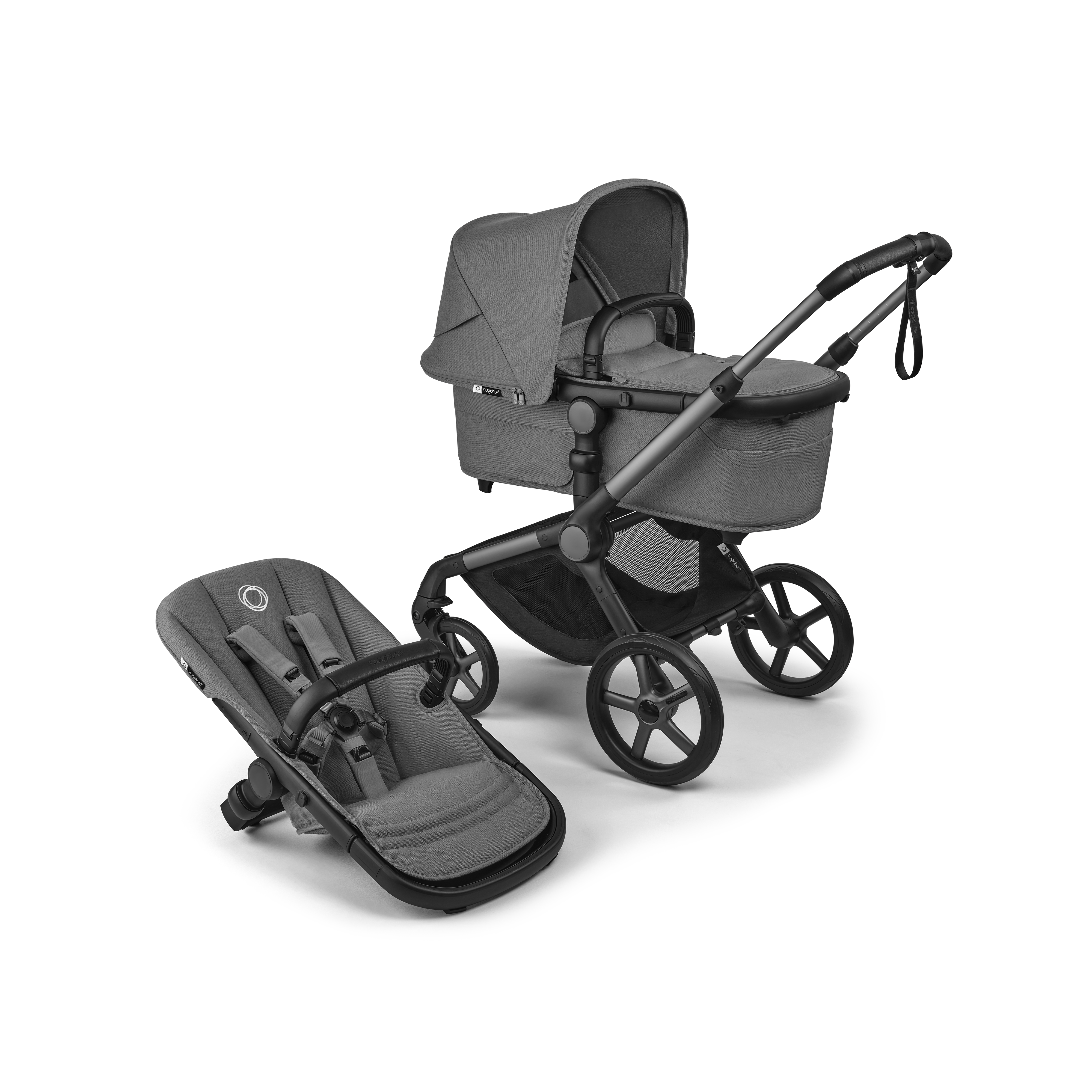 Bugaboo Fox Renew Complete Pushchair Moon Grey - Main Image