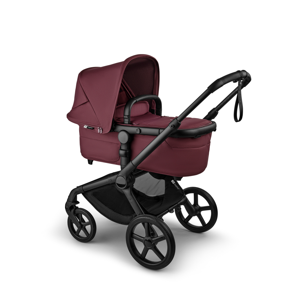 Bugaboo Fox 5 RENEW Pushchair Turtle Air Bundle | Dark Cherry