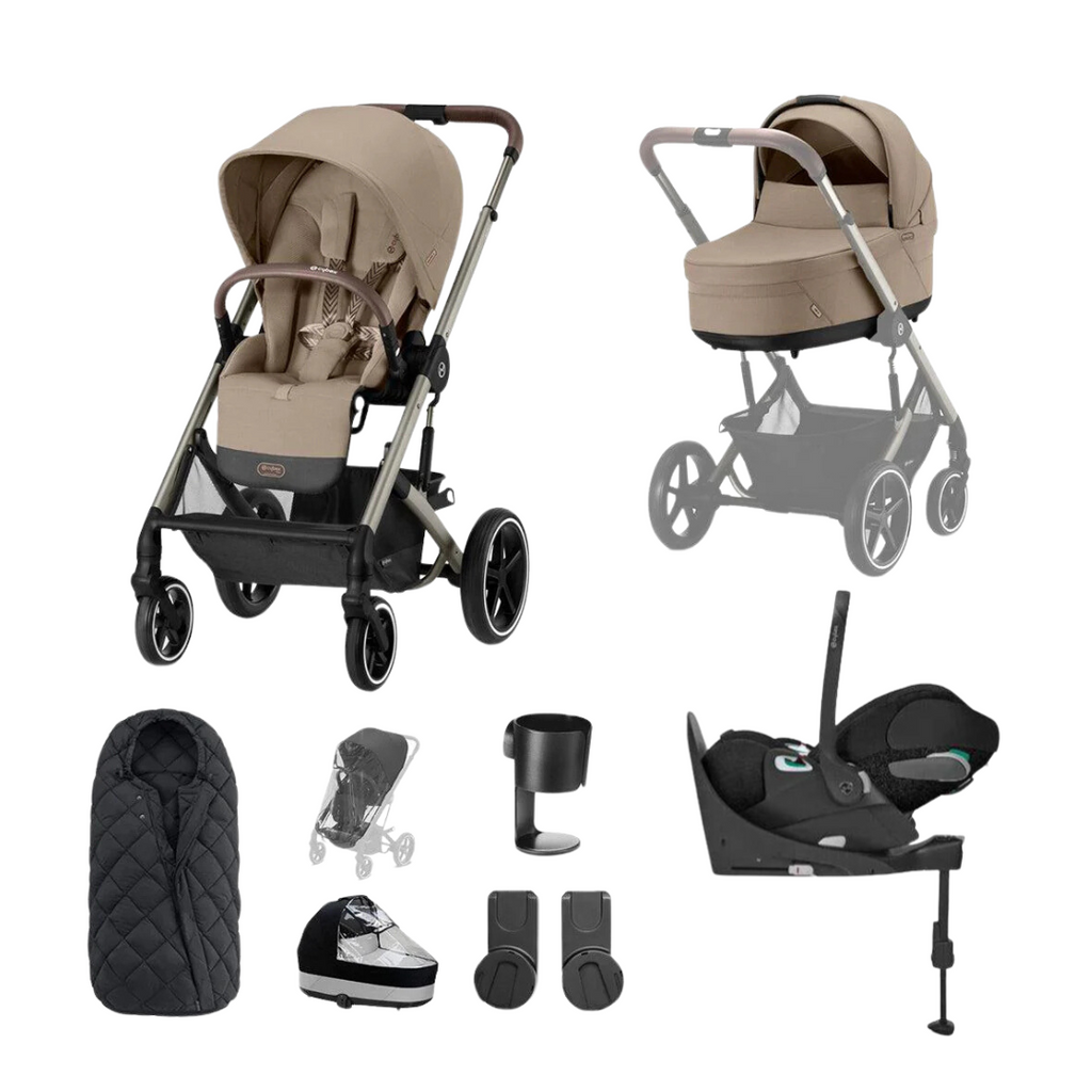 Cybex Balios S Lux Cloud G Bundle  - Almond Beige | Taupe