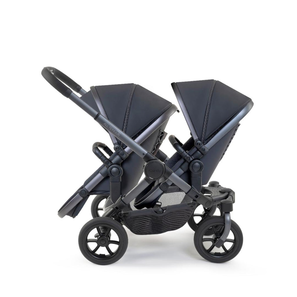 iCandy Peach 7 All Terrain Double Pushchair & Cocoon Bundle | Storm