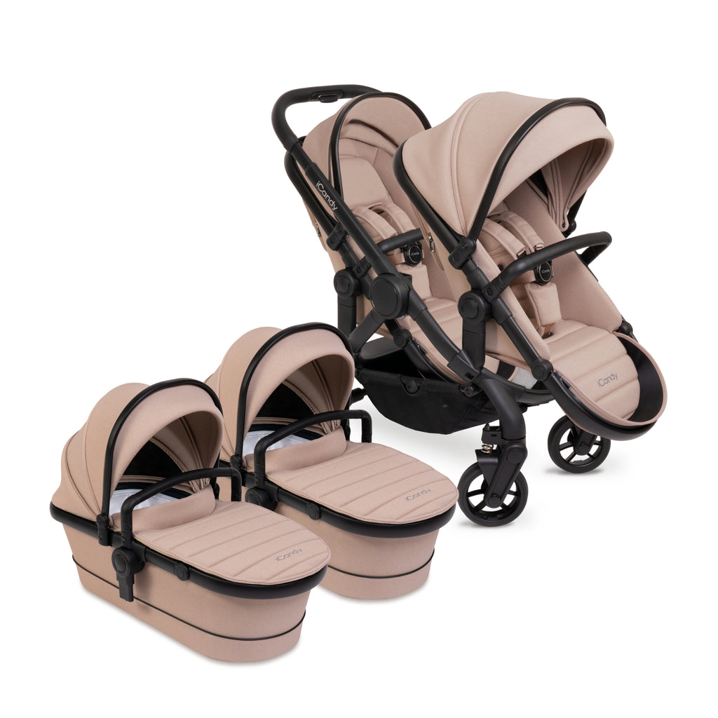 iCandy Peach 7 Twin Pushchair – Cookie