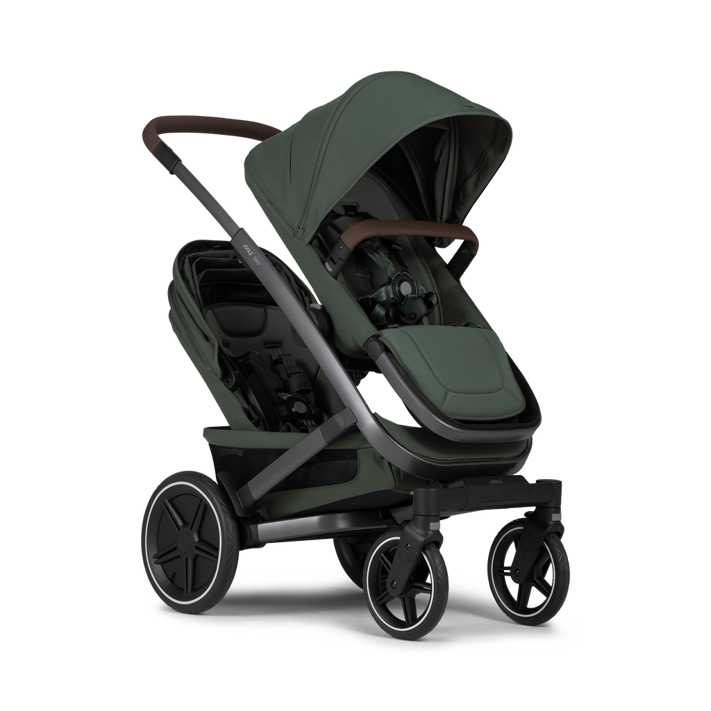 Joolz Geo3 Twin Pushchair - Forest Green