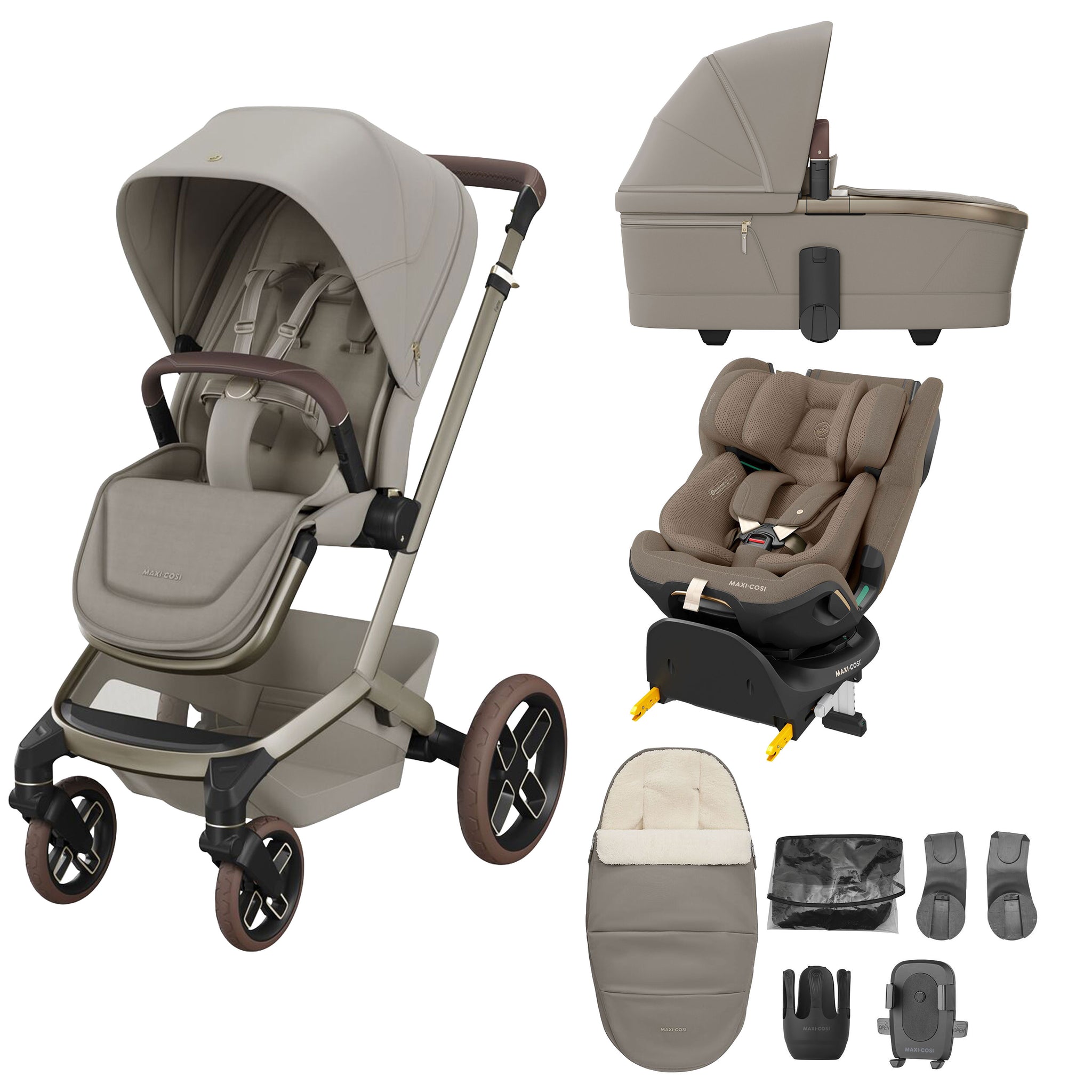maxi cosi oder cybex Maxi-Cosi Fame 8 Piece Emerald 360 Pro Bundle