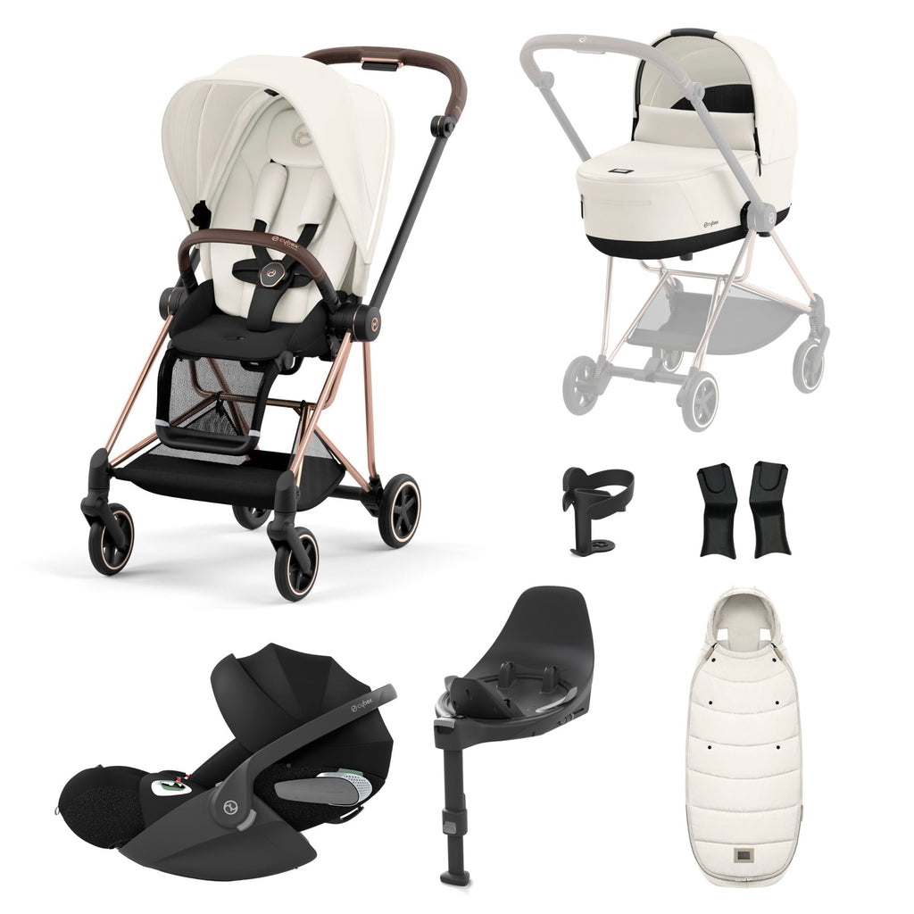 Cybex Mios Travel System -  Off White (2023)