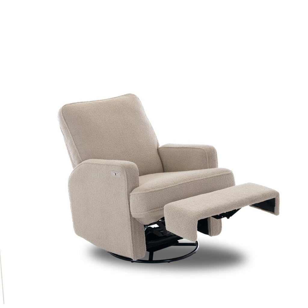 Obaby Madison Electric Recliner Chair | Teddy Fabric Trufle