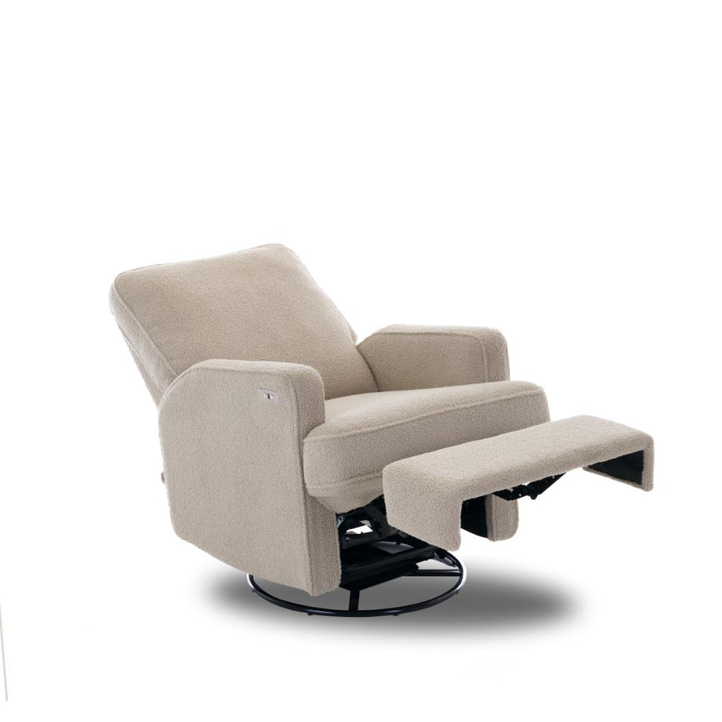 Obaby Madison Electric Recliner Chair | Teddy Fabric Trufle