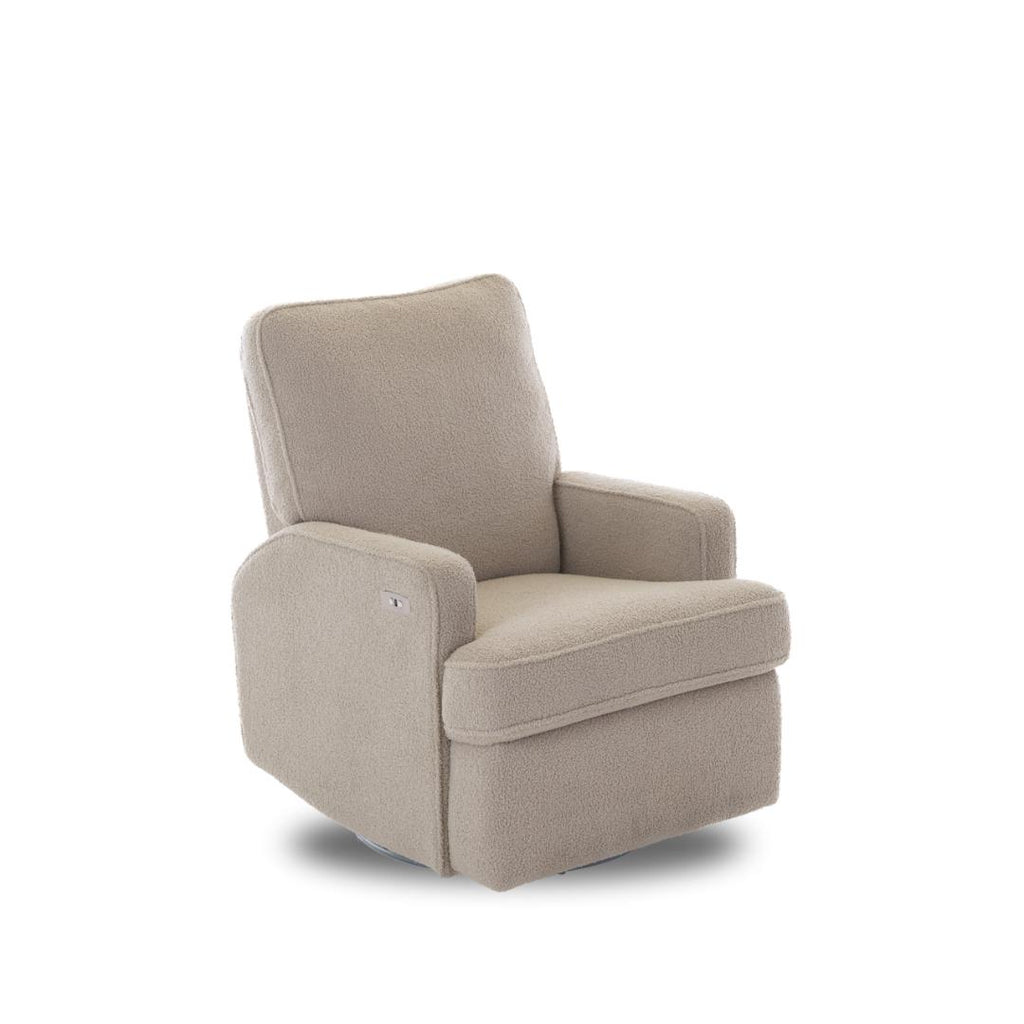 Obaby Madison Electric Recliner Chair | Teddy Fabric Trufle