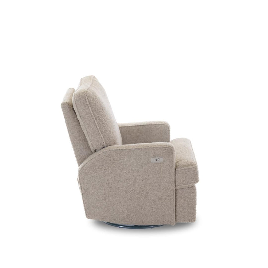 Obaby Madison Electric Recliner Chair | Teddy Fabric Trufle