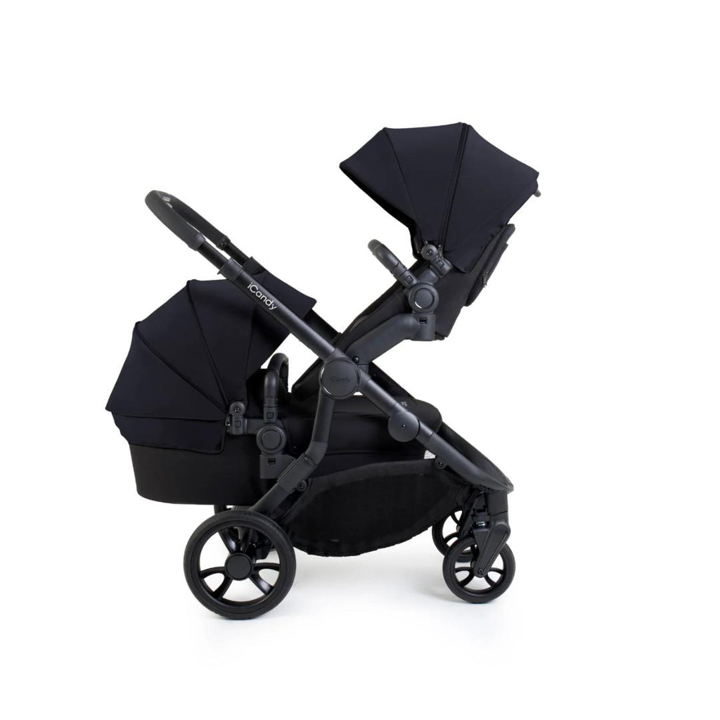 iCandy Orange 4 Pushchair & Maxi Cosi Pebble 360 Pro Bundle | Black Edition