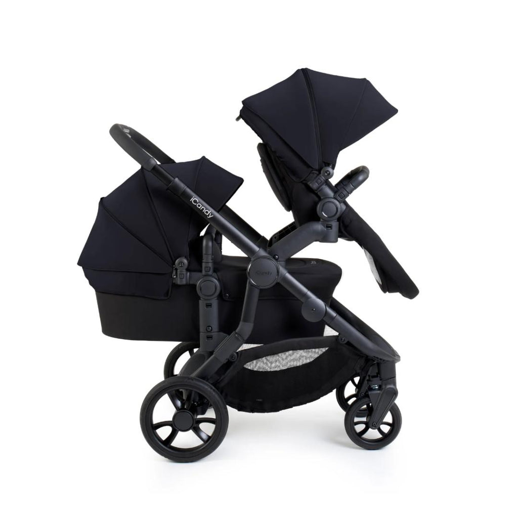 iCandy Orange 4 Pushchair & Maxi Cosi Pebble 360 Pro Bundle | Black Edition