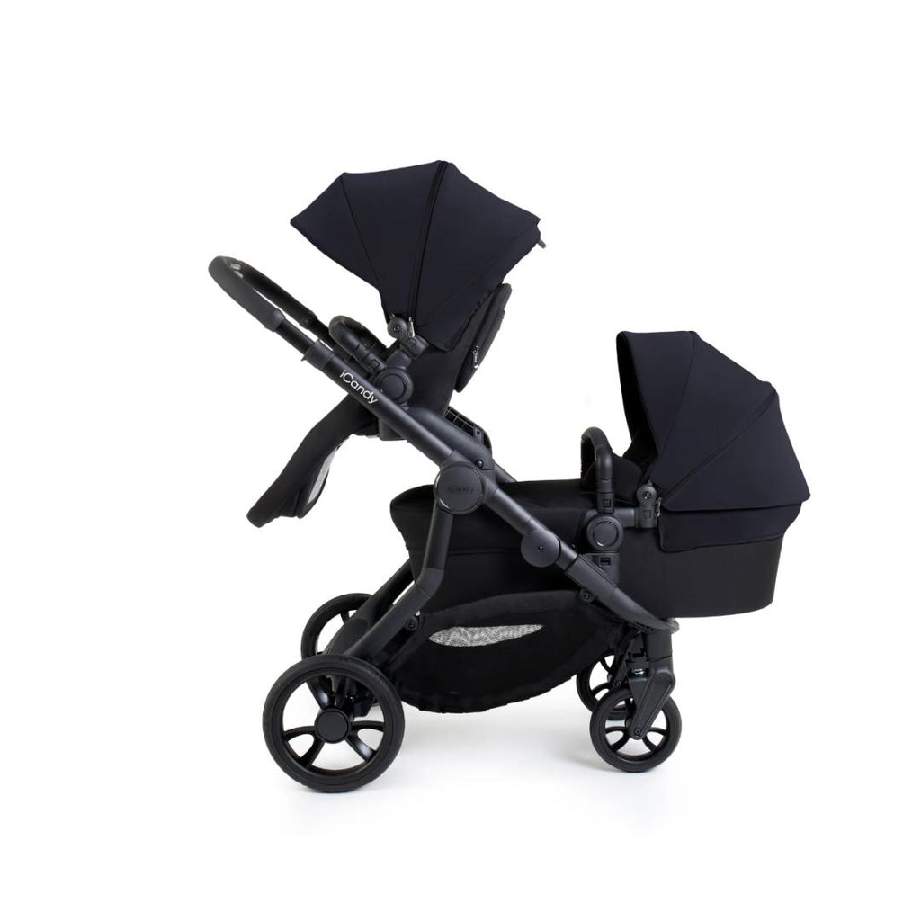 iCandy Orange 4 Pushchair & Maxi Cosi Pebble 360 Pro Bundle | Black Edition