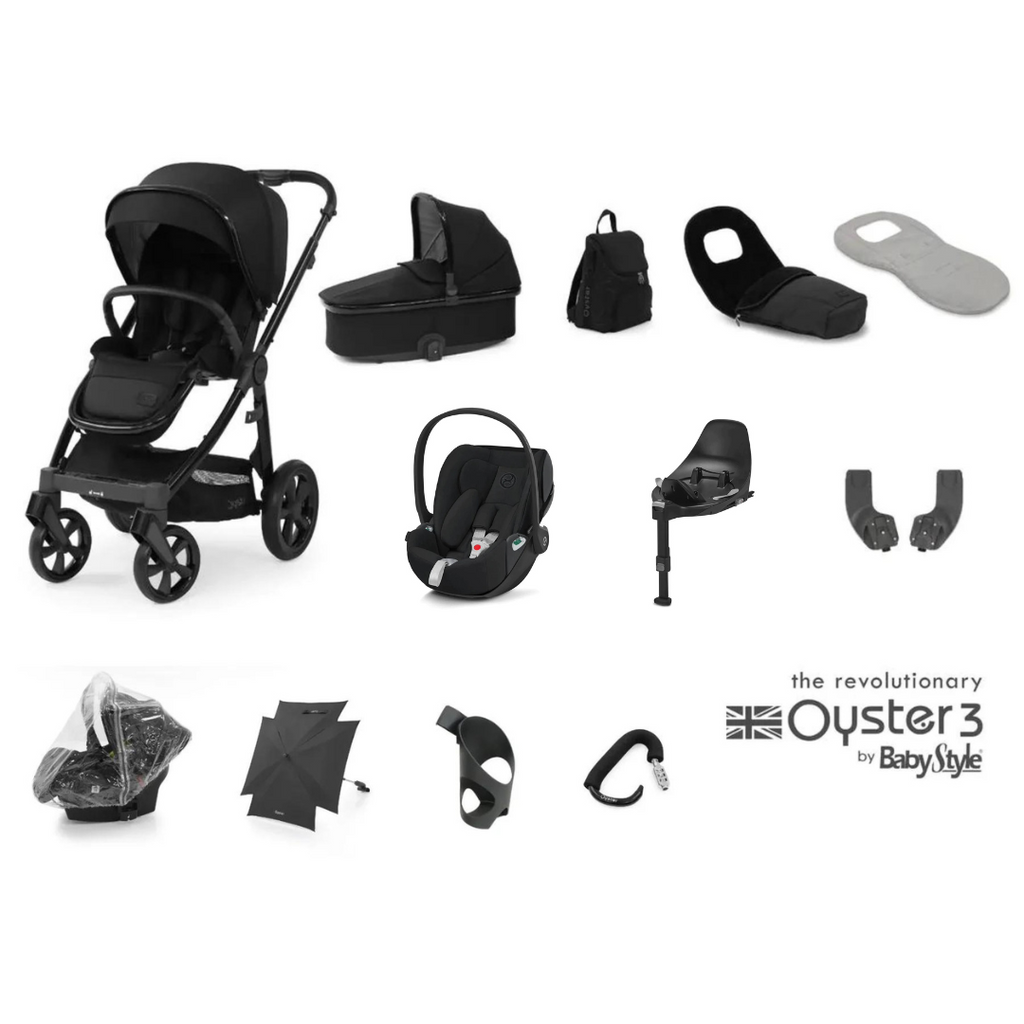 BabyStyle Oyster 3 Special Edition Cloud T Bundle - Onyx