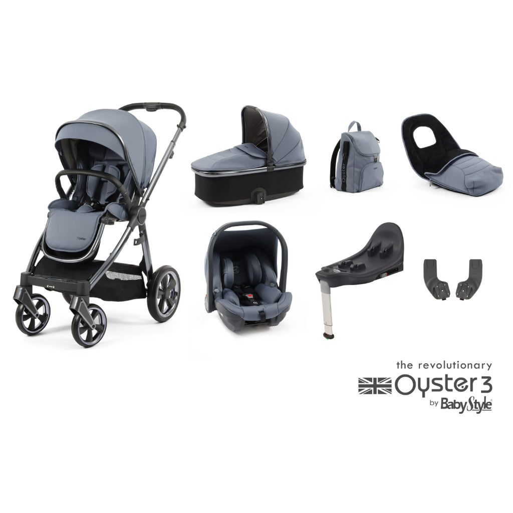 BabyStyle Oyster 3 Luxury Bundle - Dream Blue