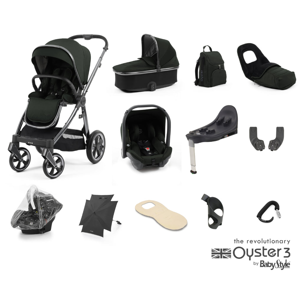 BabyStyle Oyster 3 Ultimate Bundle - Black Olive