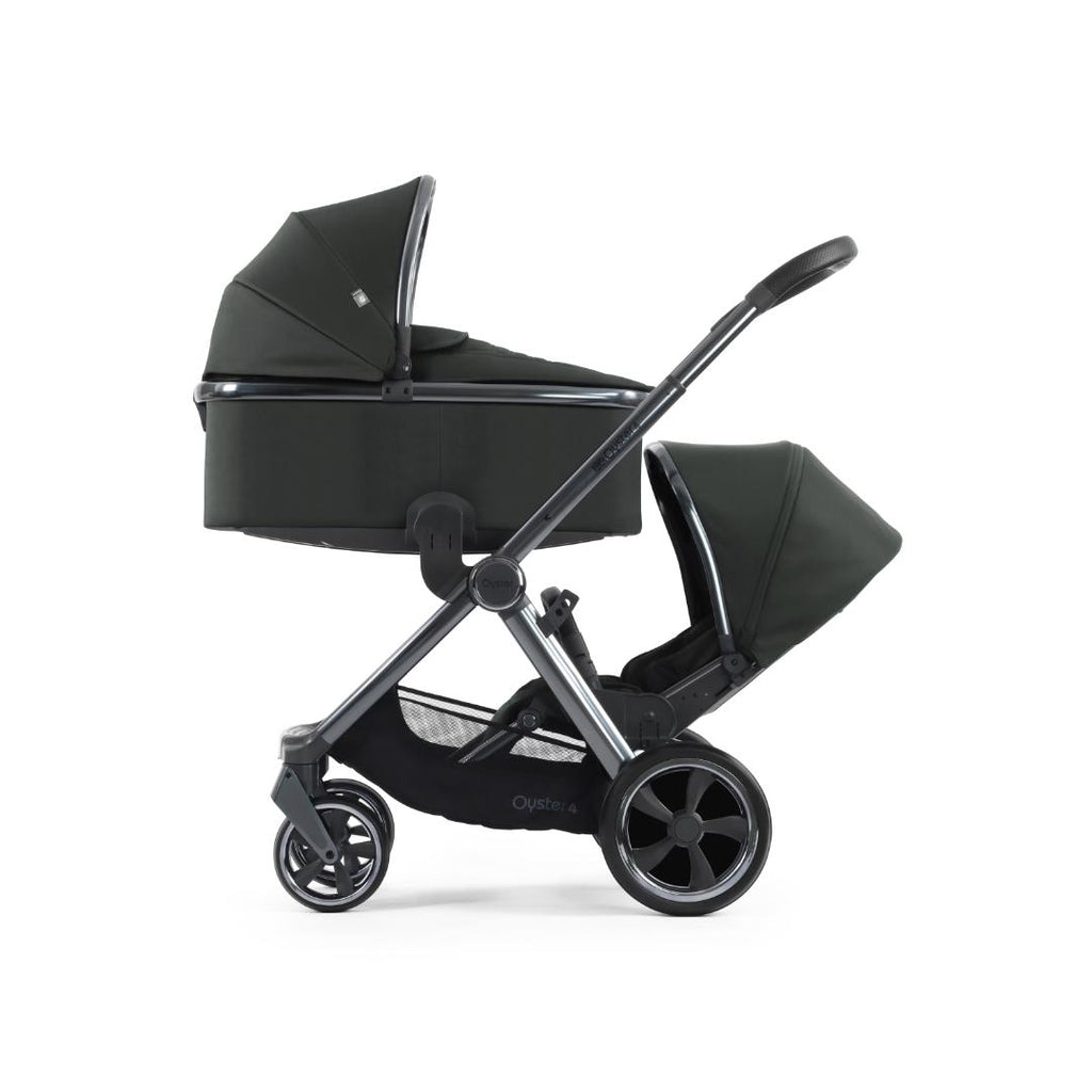 Oyster 4 Pushchair Double | Black Olive