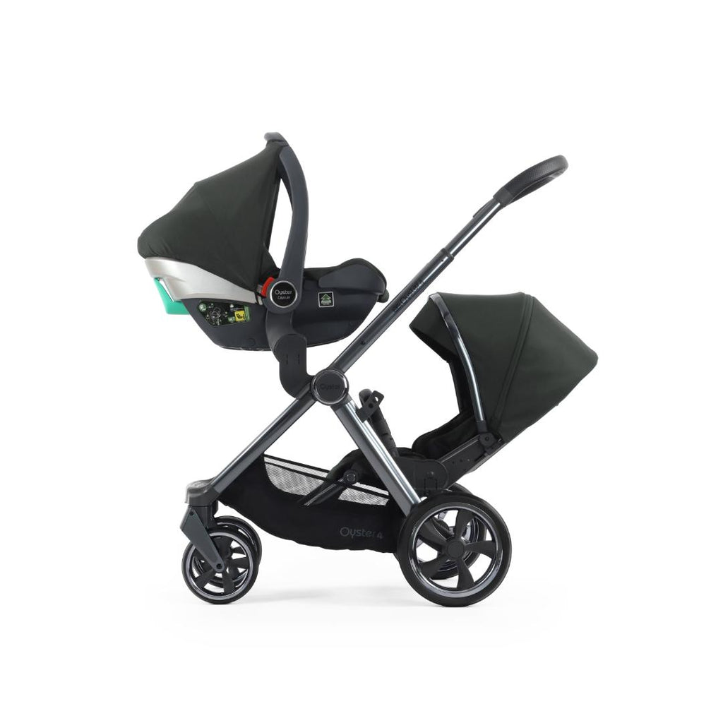 Oyster 4 Pushchair Double | Black Olive