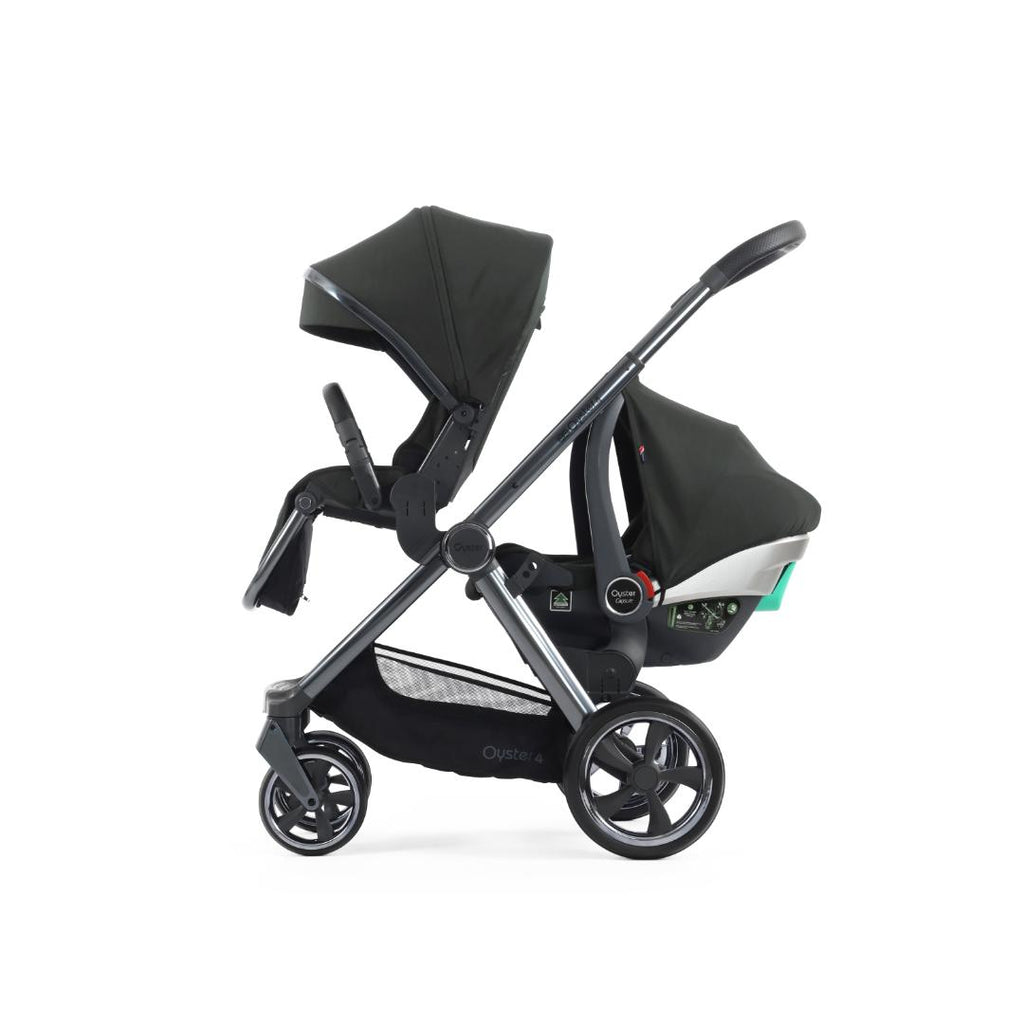 Oyster 4 Pushchair Double | Black Olive