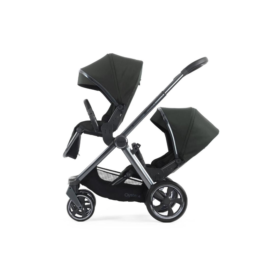 Oyster 4 Pushchair Double | Black Olive