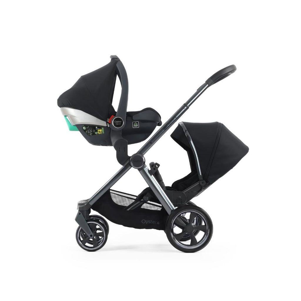 Oyster 4 Pushchair Double | Carbonite
