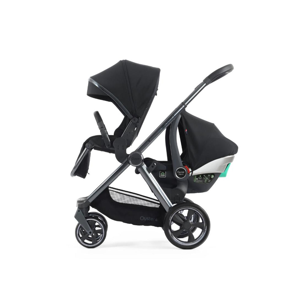 Oyster 4 Pushchair Double | Carbonite