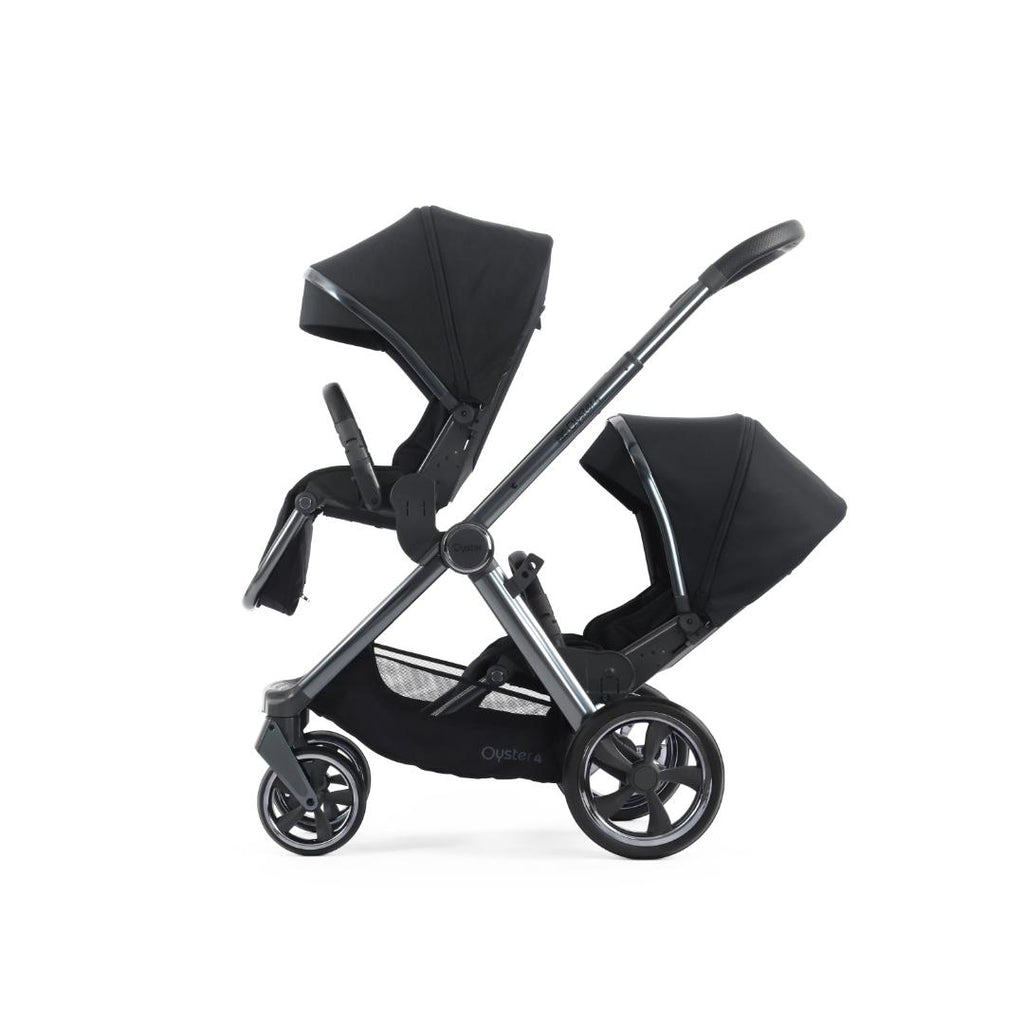 Oyster 4 Pushchair Double | Carbonite