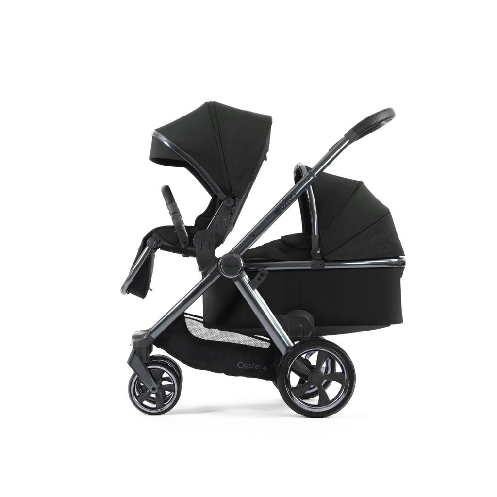 Oyster 4 Pushchair Double | Black Olive