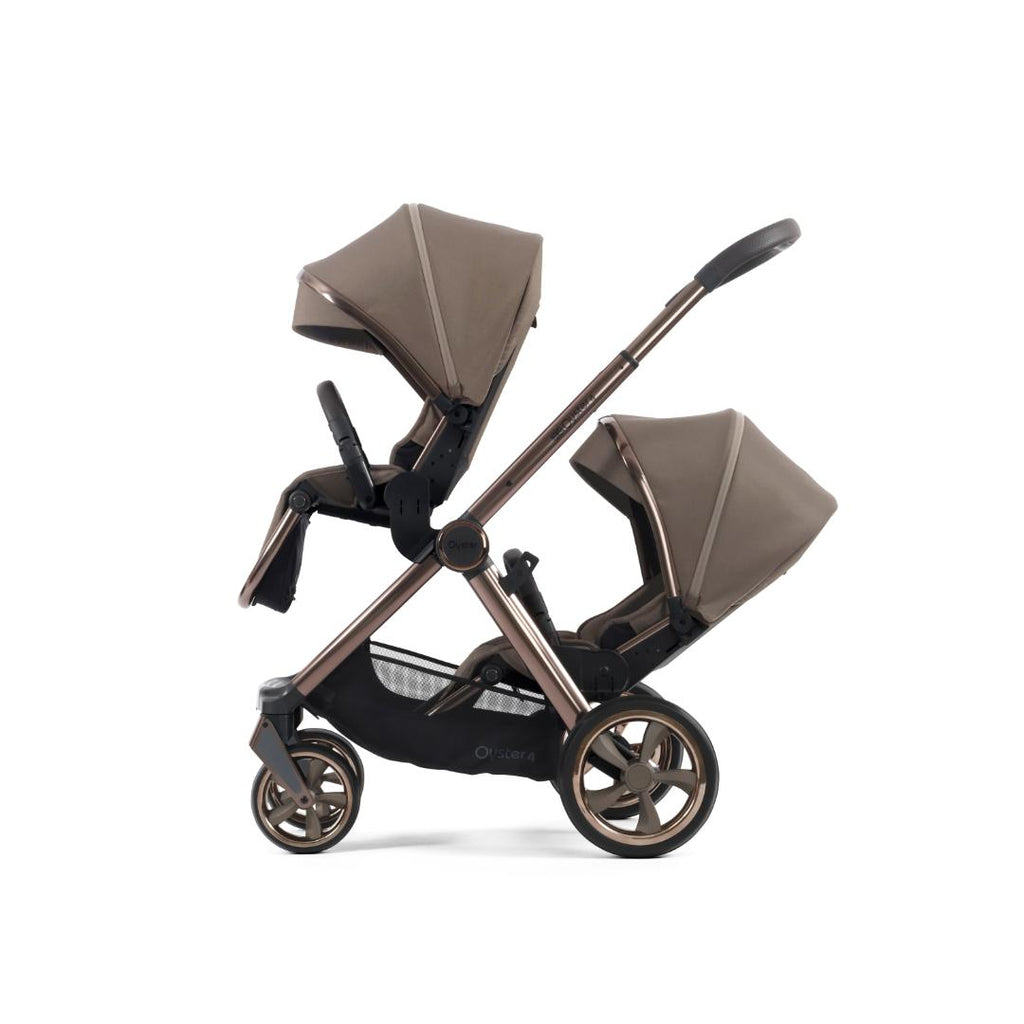 Oyster 4 Pushchair Double | Mink