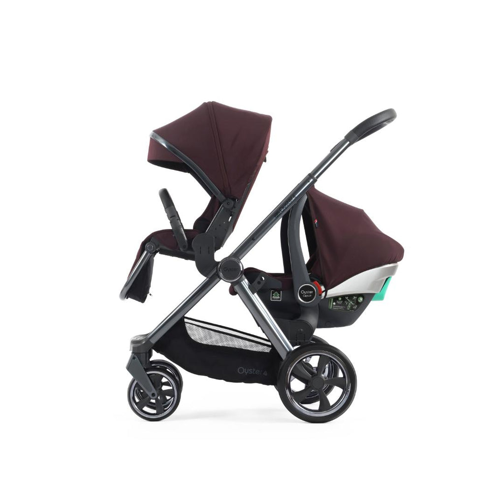 Oyster 4 Pushchair Double | Mulberry
