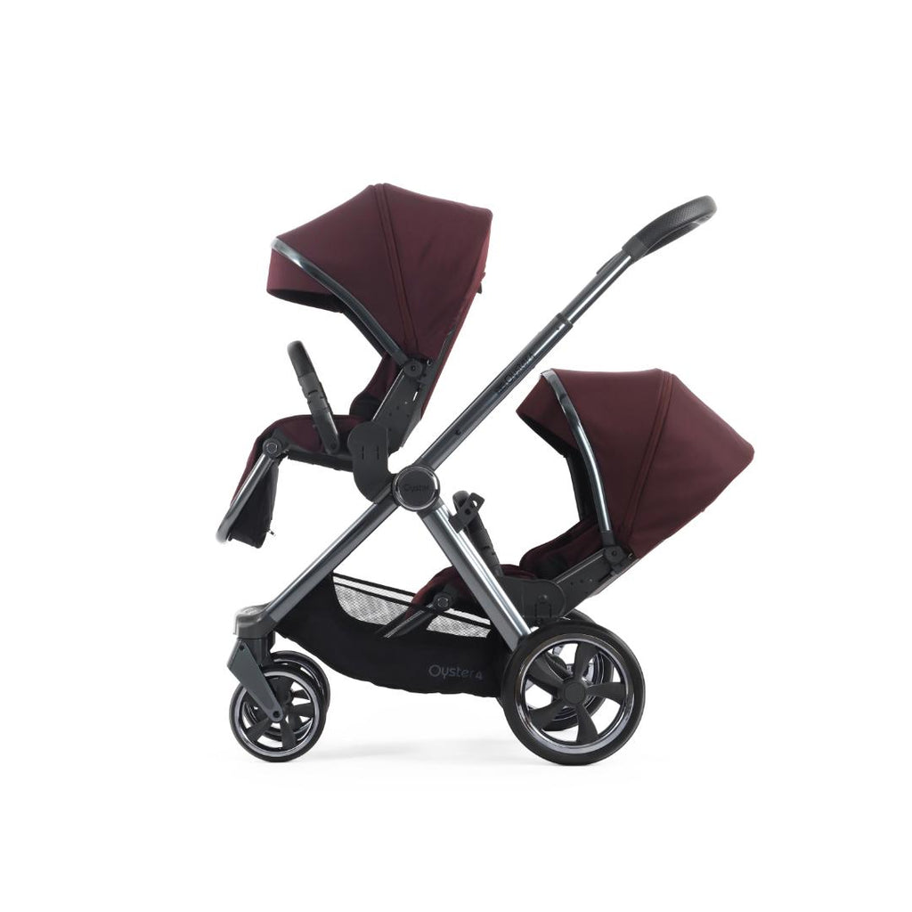 Oyster 4 Pushchair Double | Mulberry