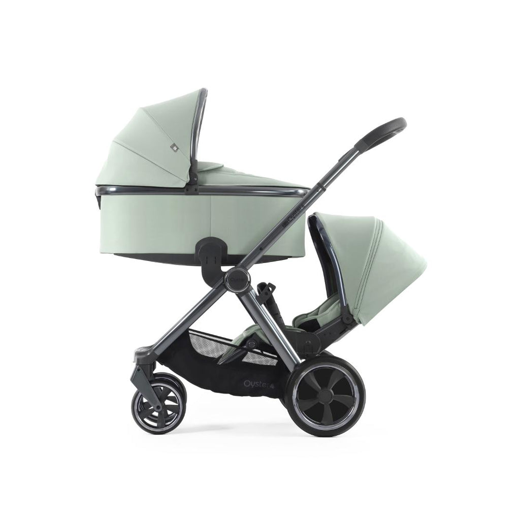 Oyster 4 Pushchair Double | Pistachio