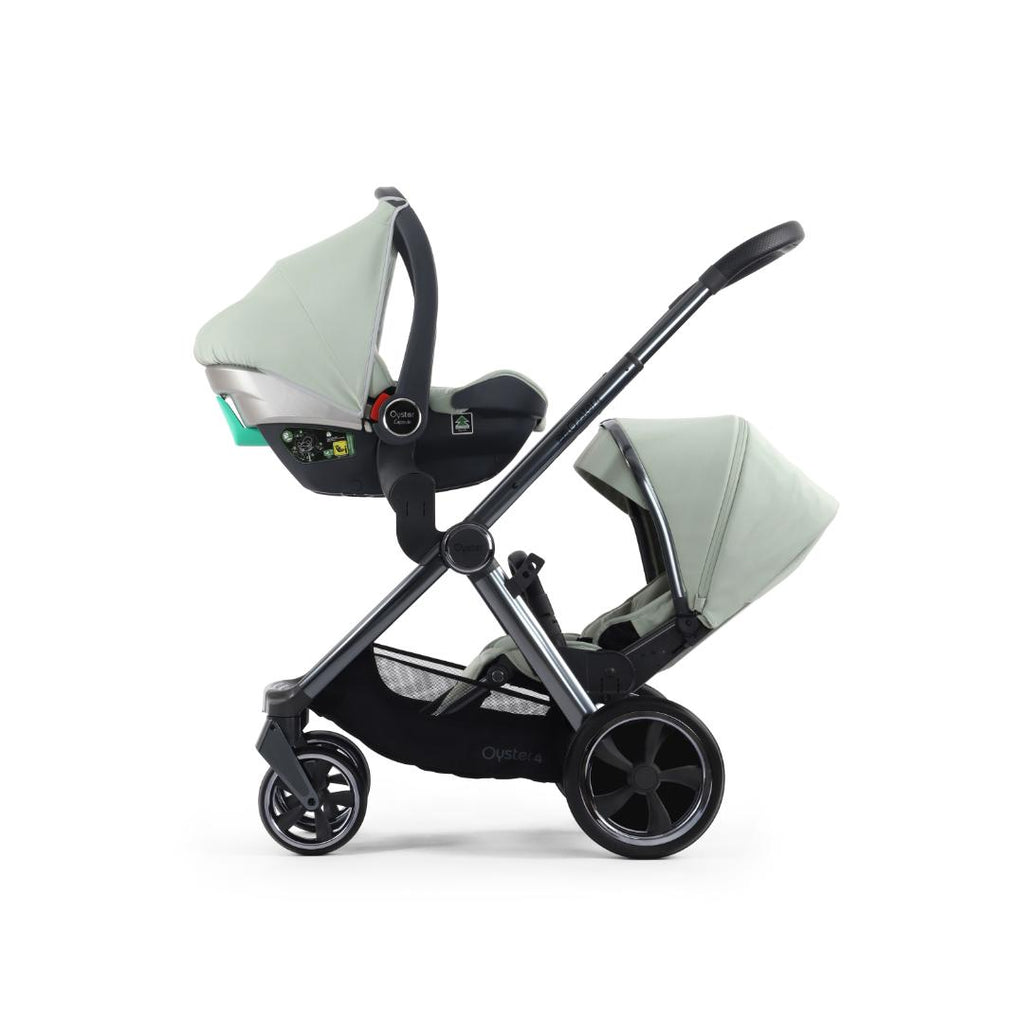 Oyster 4 Pushchair Double | Pistachio
