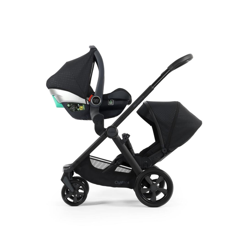 Oyster 4 Pushchair Double | Raven
