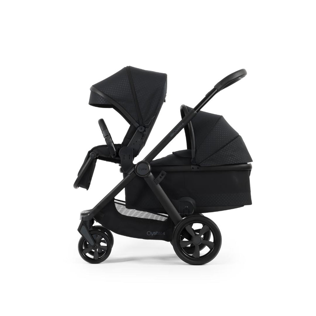 Oyster 4 Pushchair Double | Raven