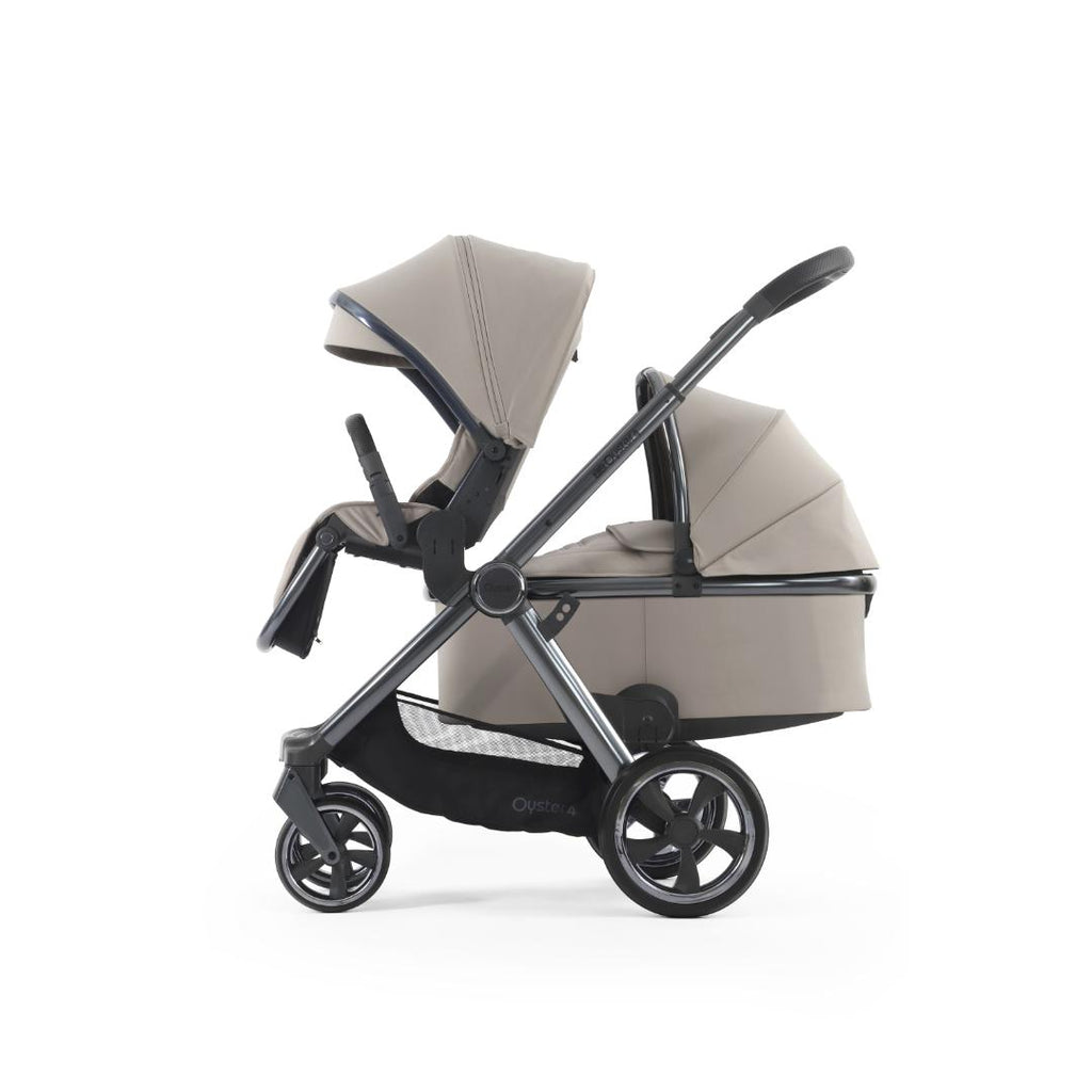 Oyster 4 Pushchair Double | Stone