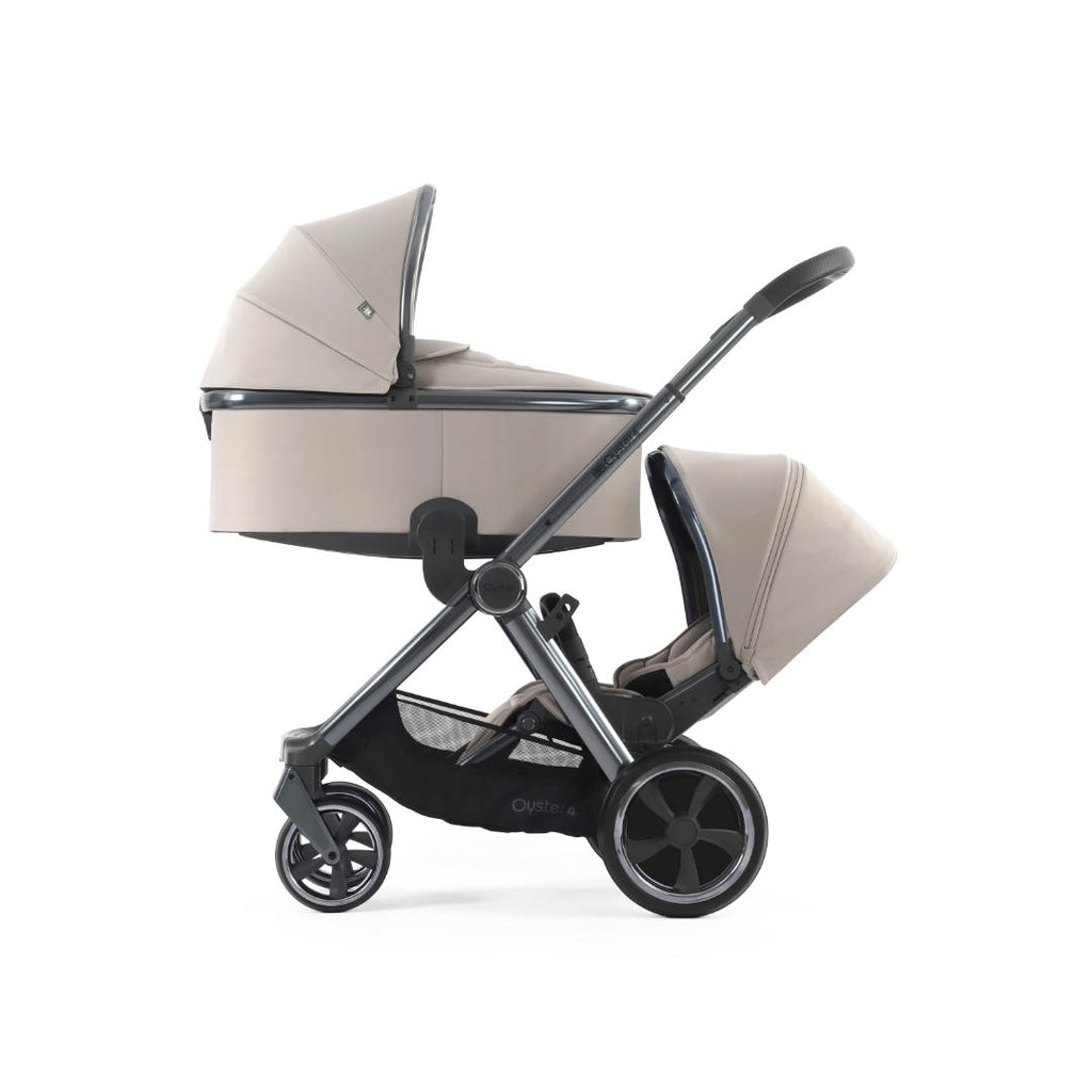 Oyster 4 Pushchair Double | Stone