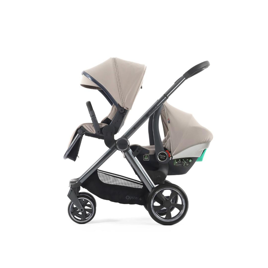 Oyster 4 Pushchair Double | Stone