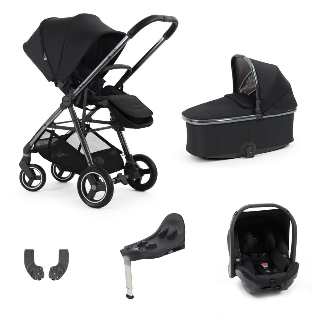 Oyster Gravity+ Stroller 5 Piece Bundle | Carbonite