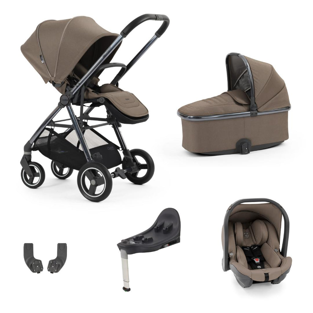 Oyster Gravity+ Stroller 5 Piece Bundle | Mink