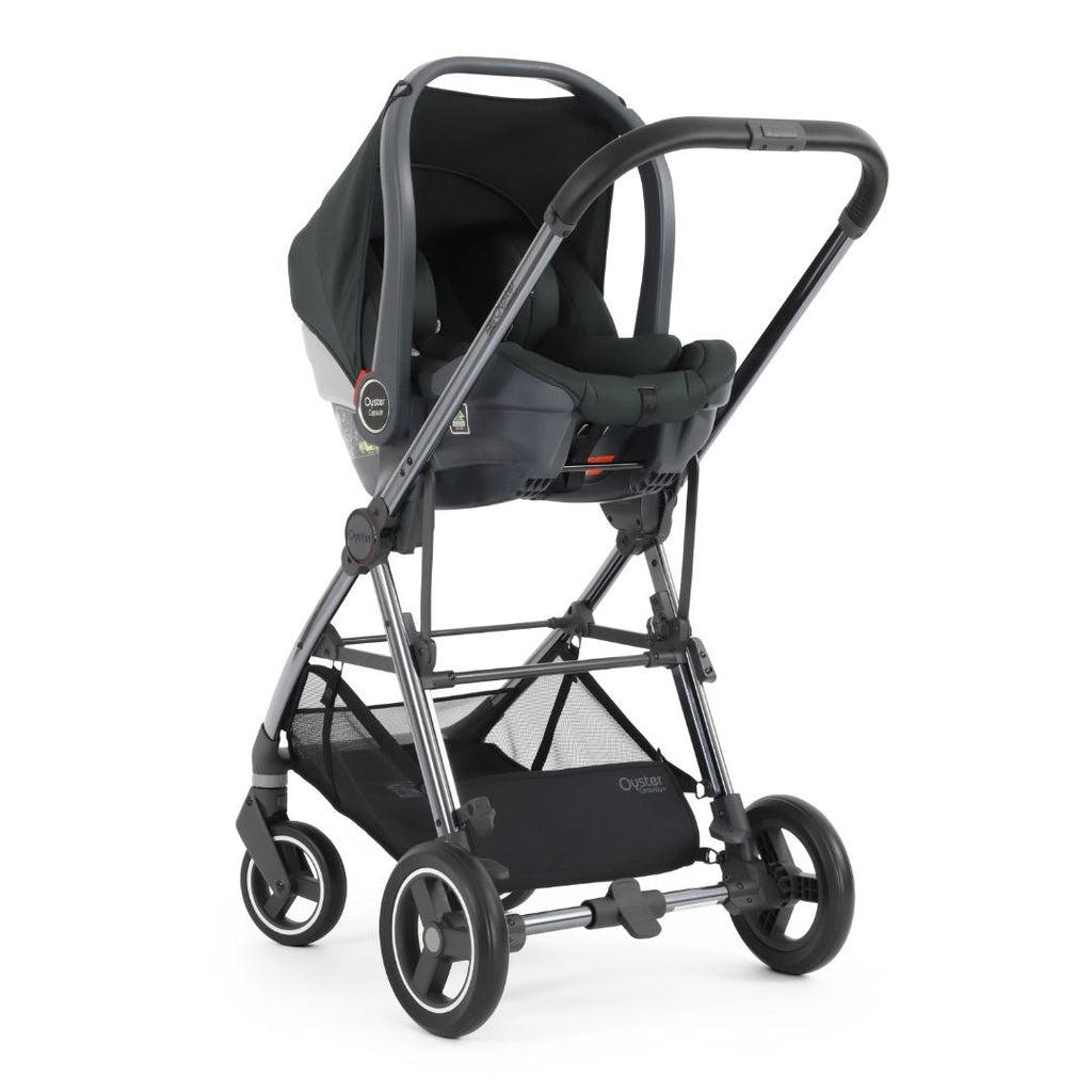 Oyster Gravity+ Stroller 5 Piece Cloud G Bundle | Black Olive