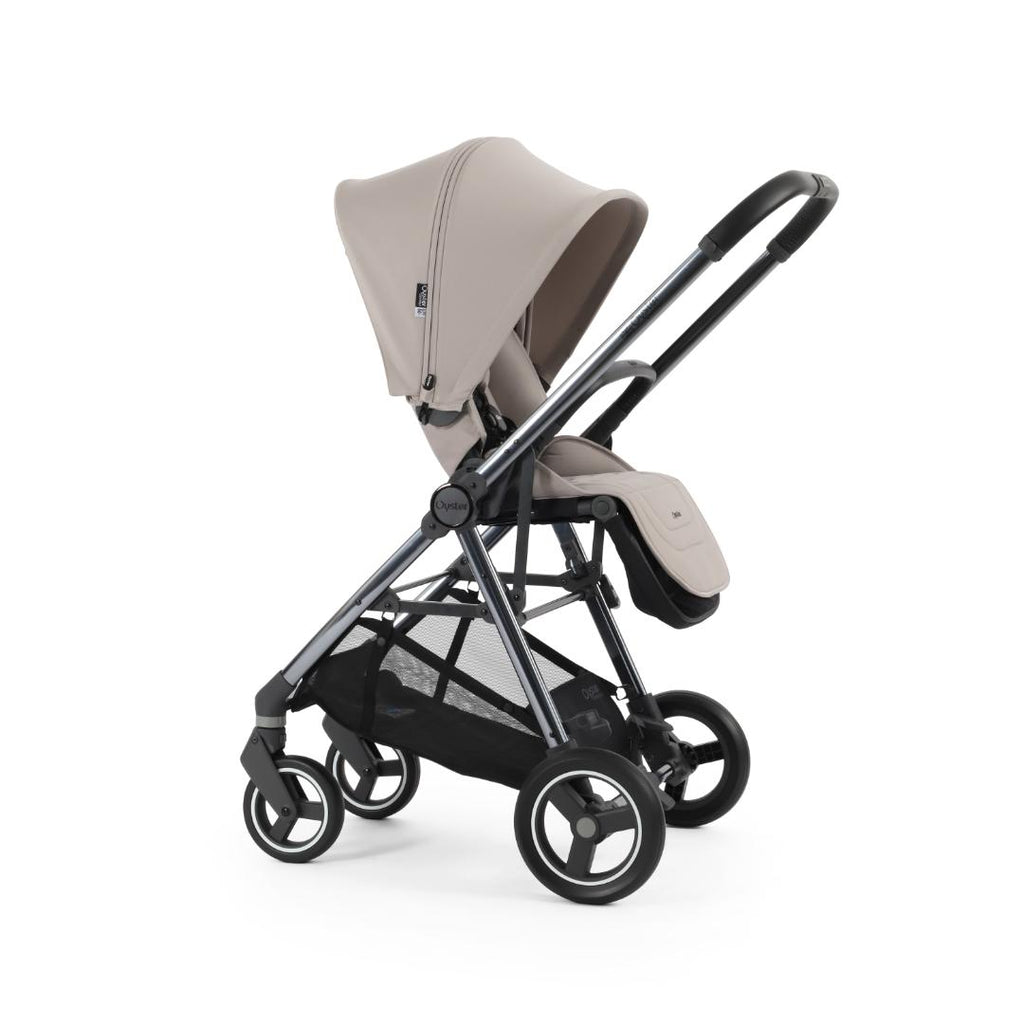 Oyster Gravity+ Stroller 5 Piece Cabriofix Bundle | Stone