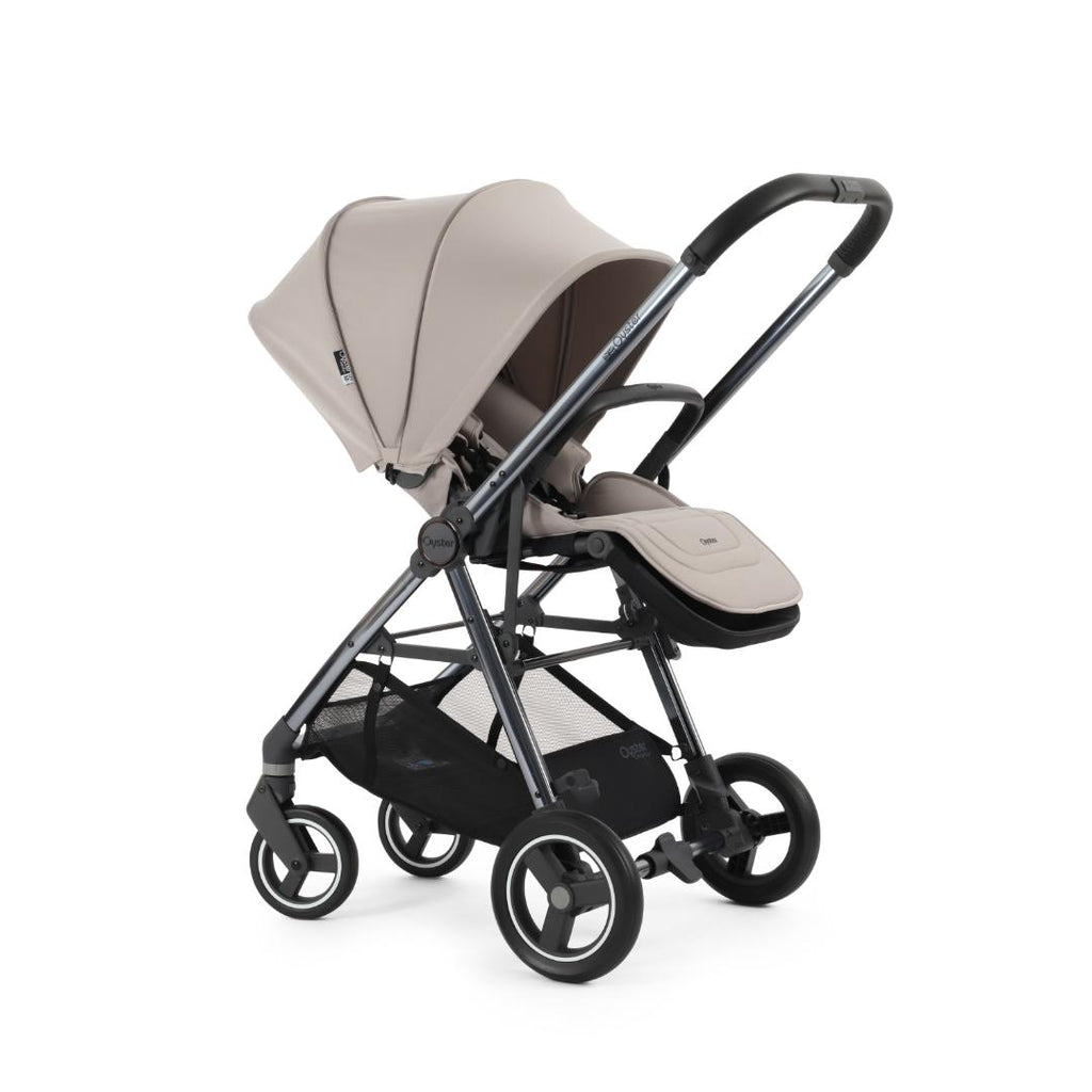 Oyster Gravity+ Stroller 5 Piece Cloud G Bundle | Stone