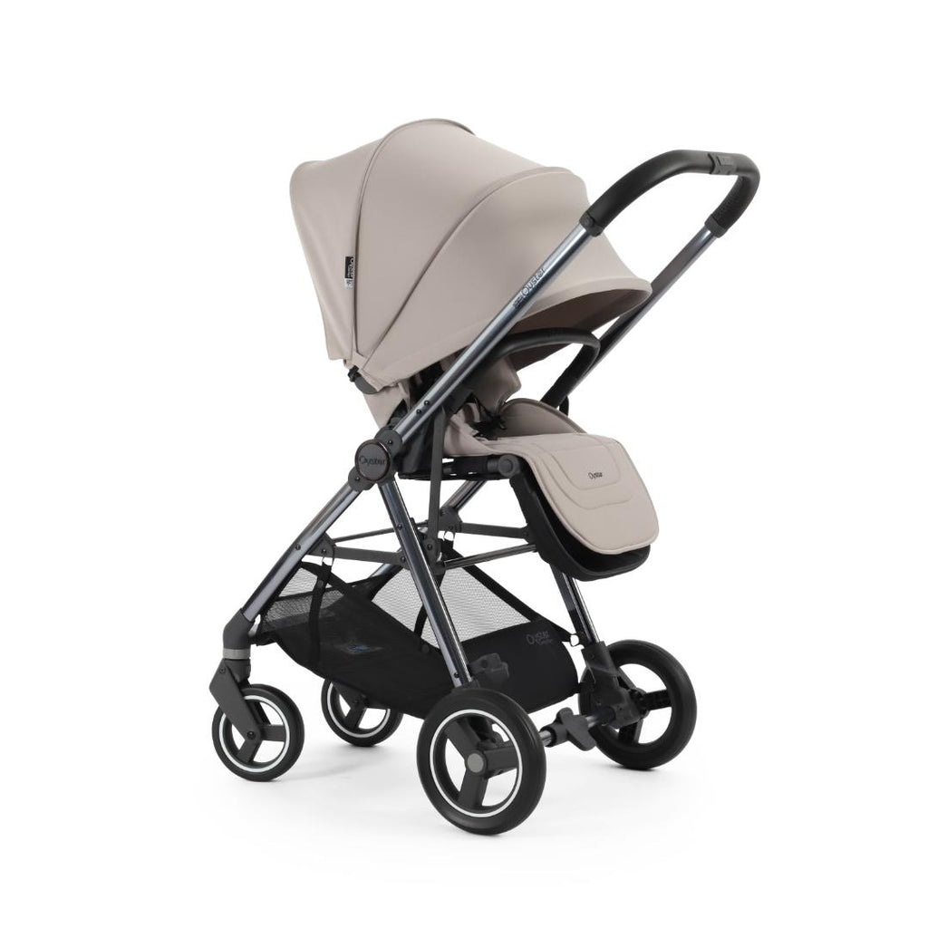 Oyster Gravity+ Stroller 5 Piece Cloud G Bundle | Stone