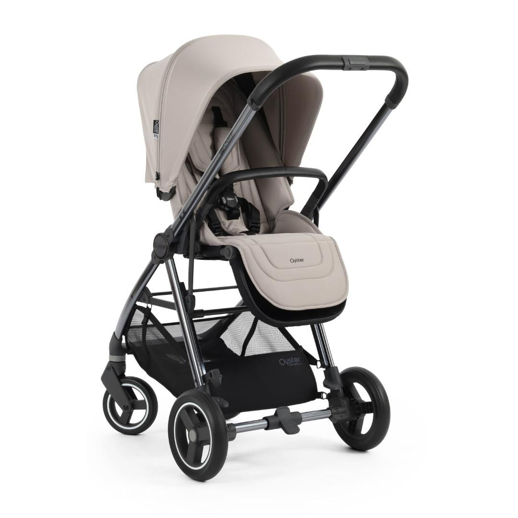 Oyster Gravity+ Stroller 4 Piece Bundle | Stone