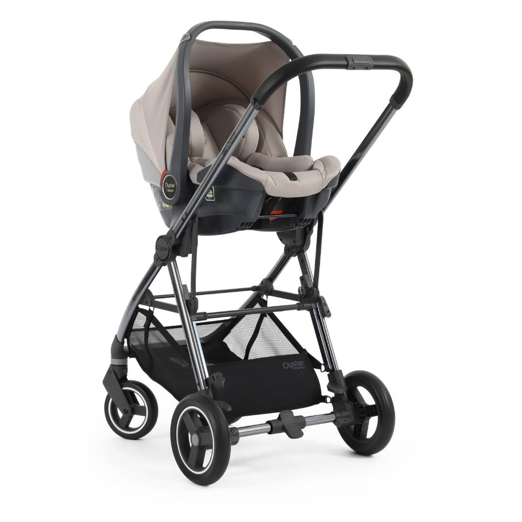 Oyster Gravity+ Stroller 9 Piece Cloud G Bundle | Stone